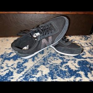 Black New Balance sneakers